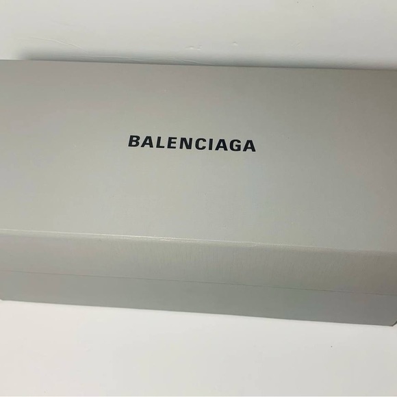 Balenciaga Men's Logo Mismatched Slide Sandal Size 8 - Picture 15 of 15